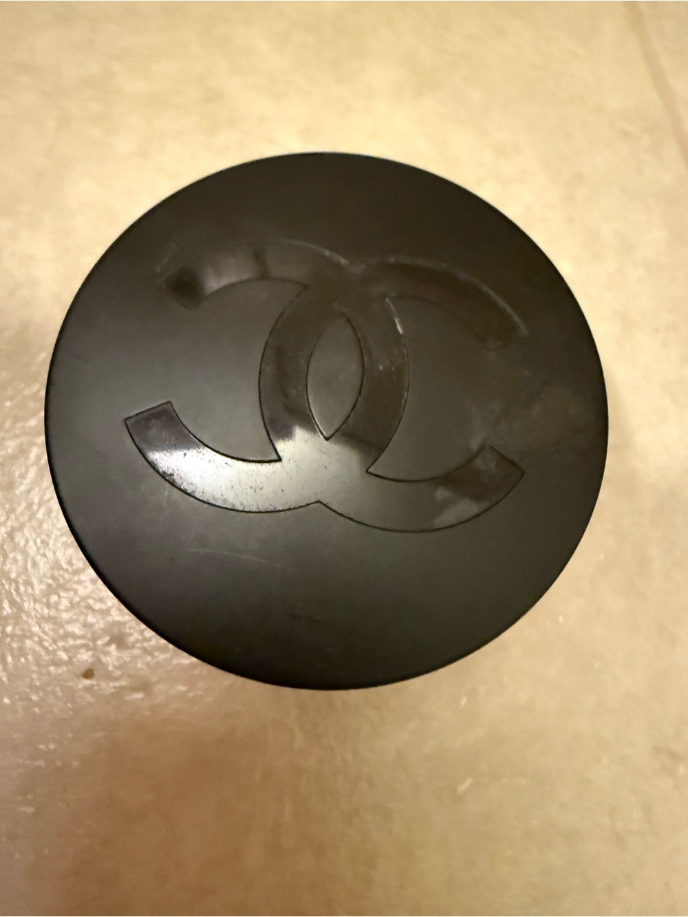 EMPTY Chanel camellia cream container